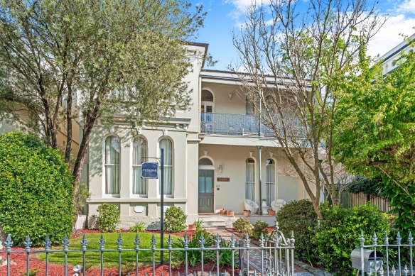 Verona is a Victorian villa built in 1886 in Glebe that operated as a boarding house for decades.