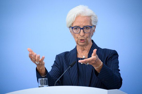 ECB chief Christine Lagarde will resign in February, nine months before the end of her term.