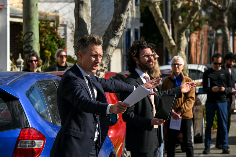 Charles Atkins auctions 28 Newry Street, Fitzroy North.