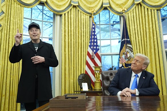 Double-act cracked: Elon Musk&rsquo;s and Trump&rsquo;s chaotic DOGE days ended in an acrimonious parting of the ways. 