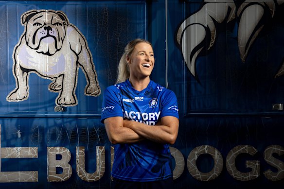 Tayla Preston is one of the Bulldogs inaugural NRLW captains.