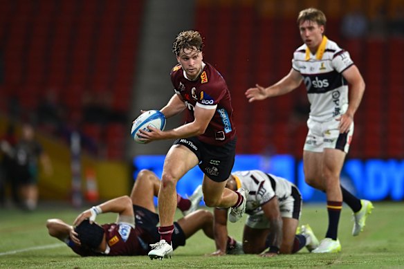 Tim Ryan at Suncorp Stadium on Friday night.