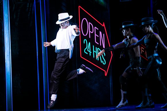 MJ The Musical during its Sydney run earlier this year.  
