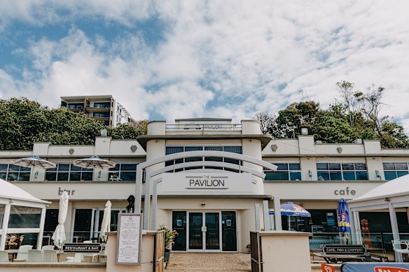 The since-demolished art decdo Suttons Beach Pavilion.