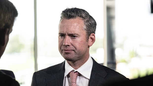 Trainer Adrian Bott.