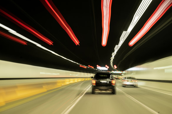 Part of the M4 tunnel was closed for hours on Thursday, causing major disruptions for motorists.