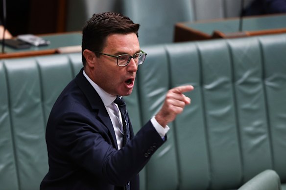 Nationals leader David Littleproud speaks on gun reform in the House of Representatives.