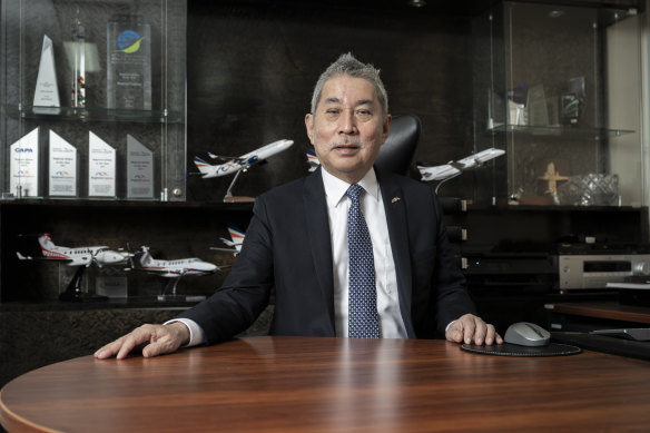 Rex’s one-time executive chairman, Lim Kim Hai.