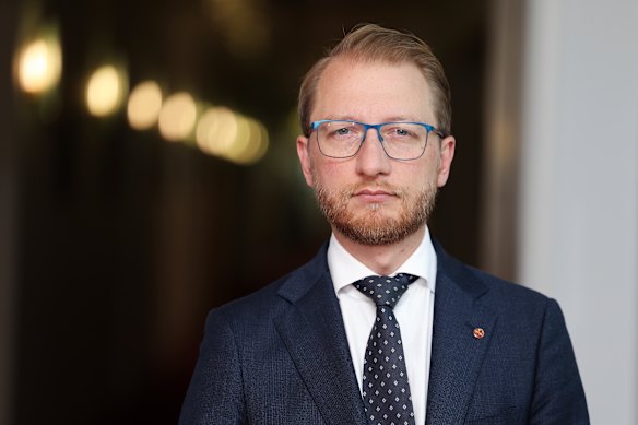Shadow home affairs minister James Paterson rejects “tone-deaf” criticism.