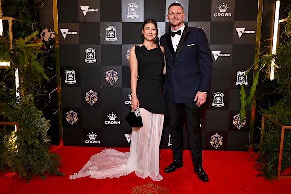 Steven May and partner Sachi Dade.