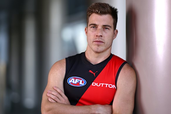 Bombers captain Zach Merrett has met with Hawthorn.