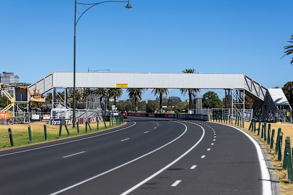 The infrastructure around the circuit is already taking shape.