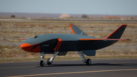 Boeing’s Ghost Bat is among several military drone projects in Australia.