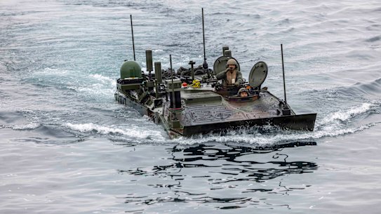 Washington is diverting forces, including marines, from the Pacific to the Middle East.