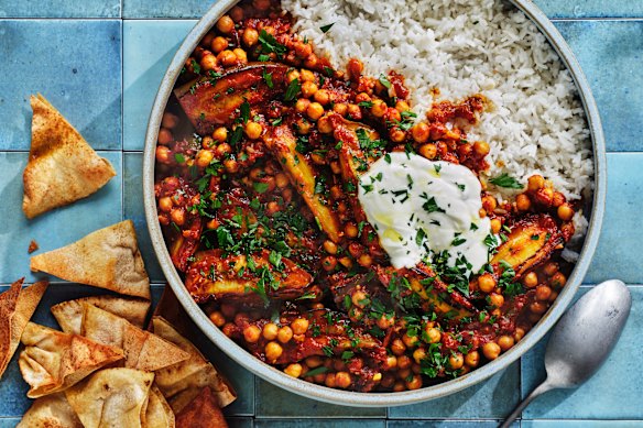 Serve with pita chips for scooping.