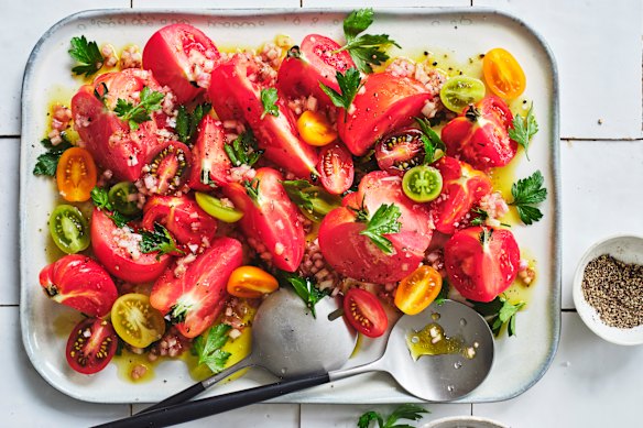 Tomato salad.