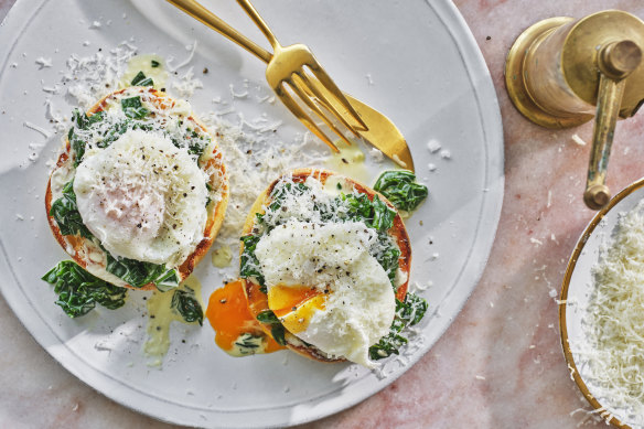 Florentine egg muffins.