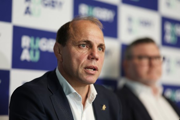 Rugby Australia CEO Phil Waugh. 