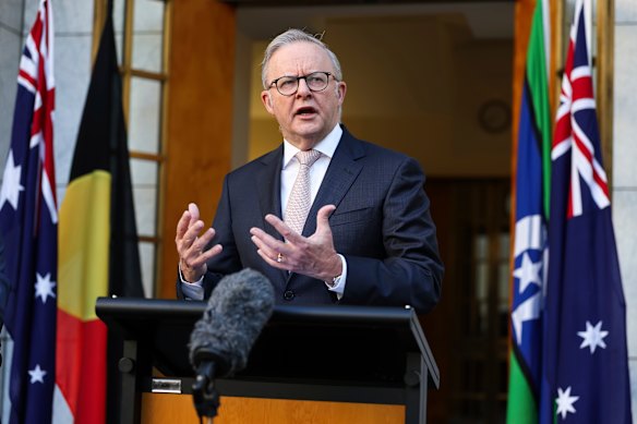 Prime Minister Anthony Albanese is appealing for unity to pass hate speech laws.