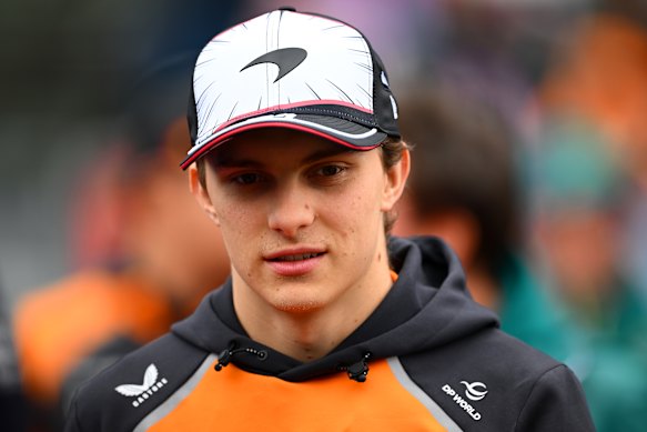 McLaren star Oscar Piastri.