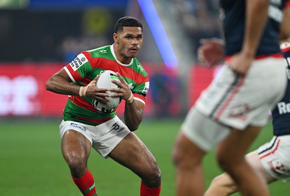 South Sydney’s Tyrone Munro.