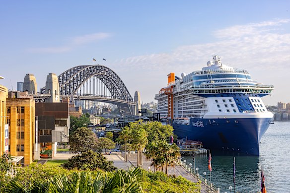 Sydney provides a spectacular departure port for the Celebrity Edge.