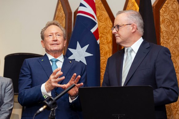 Andrew “Twiggy” Forrest labelled national security “a distraction” from Australia’s trade with China.