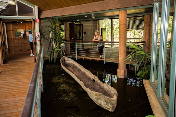 Bowali Visitor Centre’s airy, open-plan tropical design.