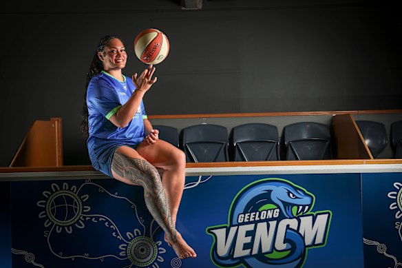 Geelong Venom import Alissa Pili will rush home to the US to watch her brother Brandon play in the Super Bowl on Monday.