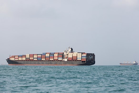 Shipping traffic in the Strait of Hormuz remains disrupted.