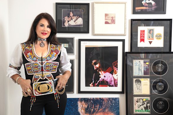 It’s not known how many woman Elvis Tribute Acts there are, but Australia’s Jacqueline Feilich considers herself the world’s leading woman ETA as she has been doing it the longest.