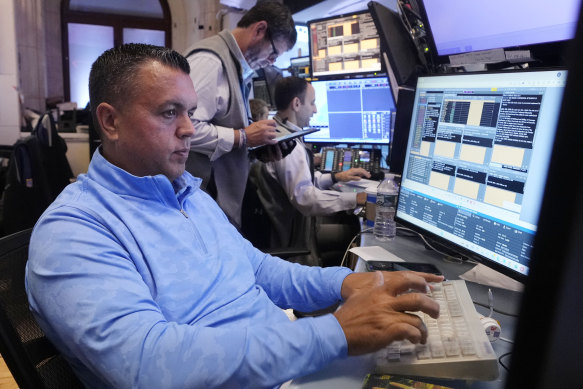 Wall Street retreated after surprising inflation data.