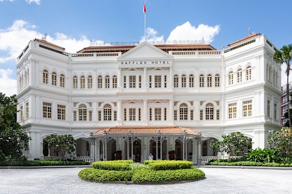 A Singapore icon … Raffles Hotel.