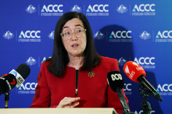 ACCC chair Gina Cass-Gottlieb.