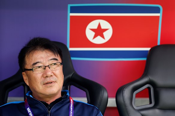 Ri Song-Ho won the under-20 Women’s World Cup before being promoted to coach of the senior team ahead of this tournament.