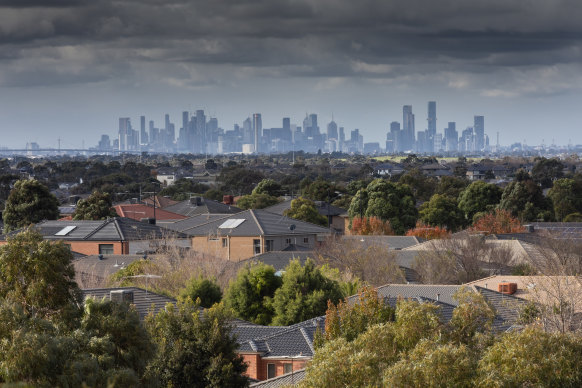 The state government aims to increase tree canopy cover across Melbourne to 30 per cent.