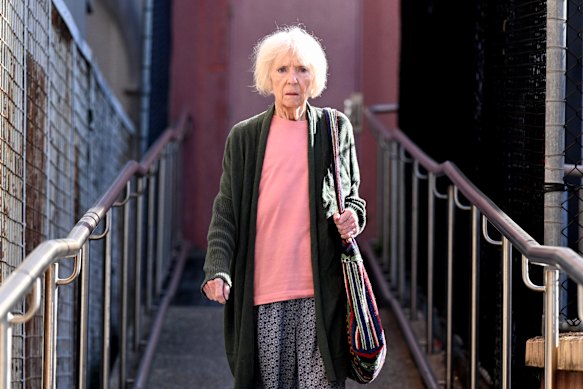 Elaine Arch-Rowe, who is accused of attempting to aid suicide, was released on bail.