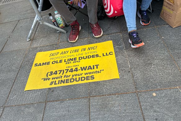 Professional line-sitting is a mini industry in New York, where some news organisations paid $US500 to have someone queue outside Sean “Diddy” Combs’ sex-trafficking trial.