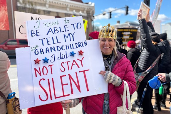 “I do feel that there has been a bit of a turn with certain people”: Nicole Sergent says more of the community is turning against Trump.