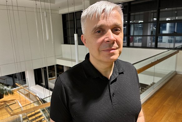 Oleh Romanchuk says people learn to cope with the regualr overnight air alerts, with one trick being “strategic sleeping”.