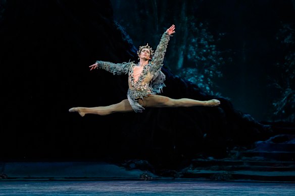 Calvin Richardson, a young ballet dancer from country Victoria, who is now principal soloist at the Royal Ballet.