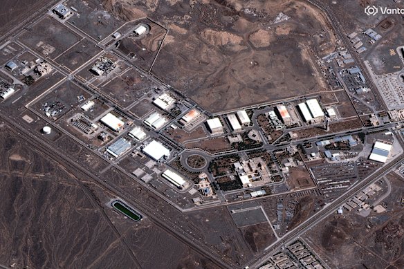 The US and Israel targeted Iran’s Natanz nuclear enrichment site in March.