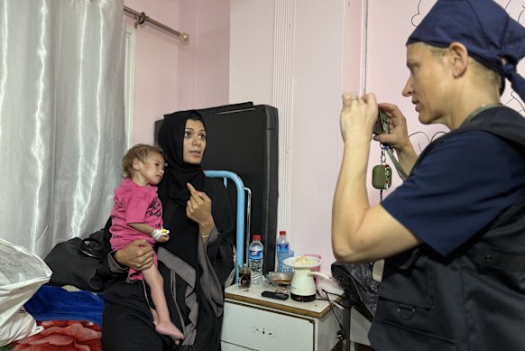 Victoria Rose says the level of malnutrition is &ldquo;shocking&rdquo;.