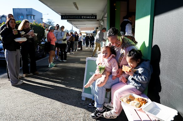 Worth the wait at Sundays, Bondi.