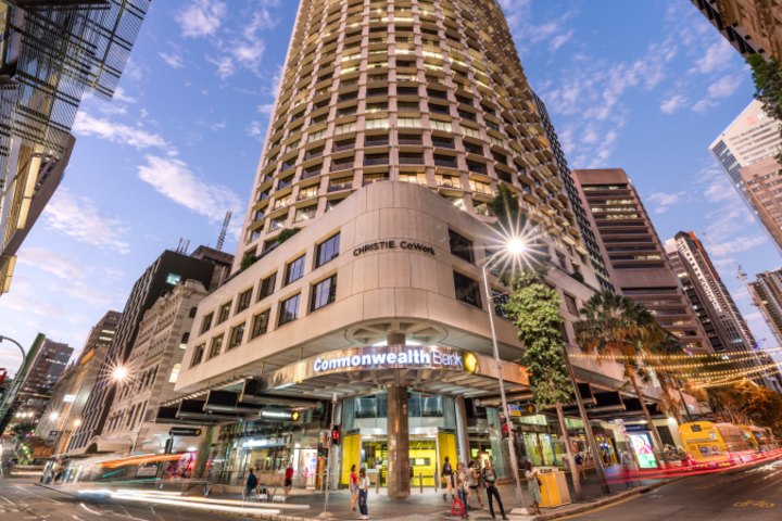 240 Queen Street in Brisbane has just under 25,000 sq m of office space.