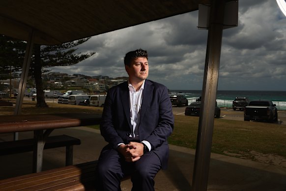 Waverley Mayor Will Nemesh, pictured at Bondi Beach