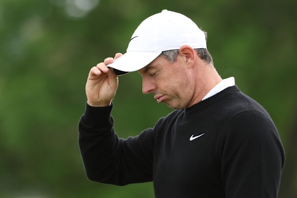 Rory McIlroy had a rough start. 