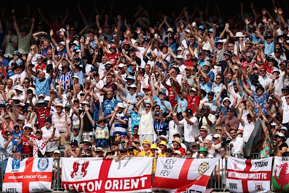  the Barmy Army’s singing and chanting traditions can be traced back to Britain’s most popular sport.