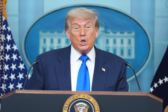 President Donald Trump celebrated the “giant win” and said his administration would now move forward with a raft of controversial policies.
