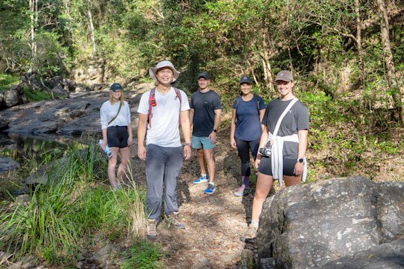 Sian Anstis (right) launched Hike Club Social to help people make new connections, without the bars.